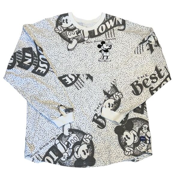 Mickey Mouse Sound Cartoons Spirit Jersey for Adults Sz XL - Picture 1 of 4